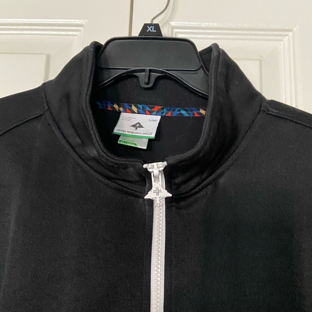 LRG Plus Size 3X Jacket with Multicolor Trim - Picture 3 of 4